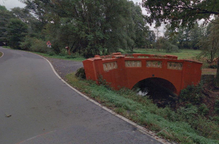 Červený most u Nepomuku